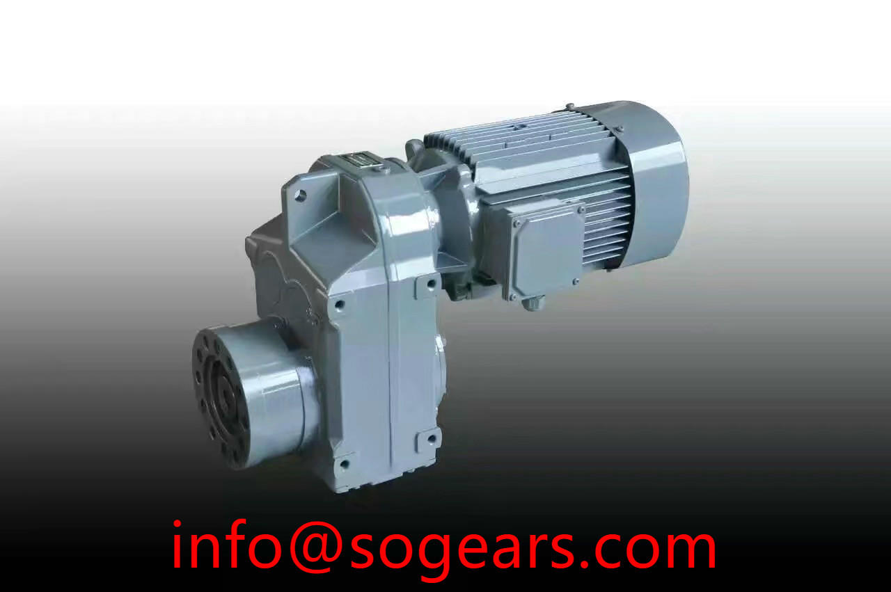 Offset gear motor